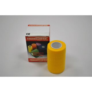 Pressotherm® Sport Kohäsive Bandage 8cmx4m gelb