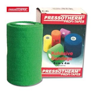 Pressotherm® Sport Kohäsive Bandage 8cmx4m grün