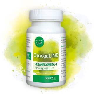 OmegaLIND 60 Stück - Veganes Omega-3 für Augen & Herz